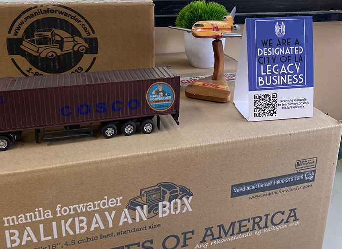 Manila Forwarder LA Legacy Business